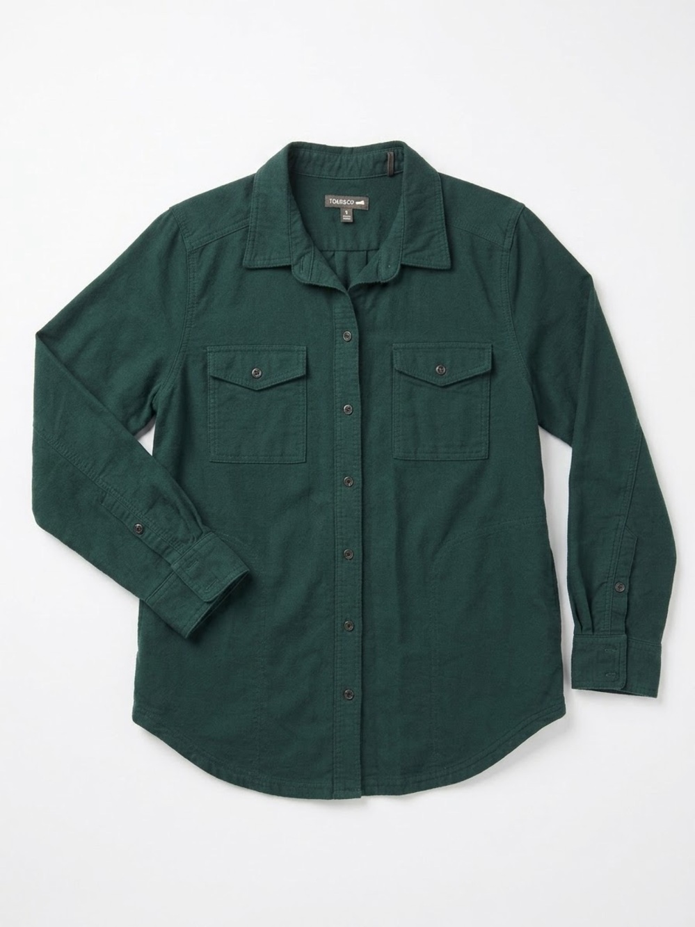 Toad&Co Dark Green Long-Sleeve Button-Down Shirt